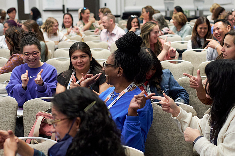 photo of AVID professional learning participants